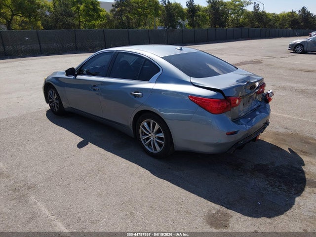 2014 Infiniti Q50 Premium მანქანა იყიდება აუქციონზე, vin: JN1BV7AR7EM690879, აუქციონის ნომერი: 44797997