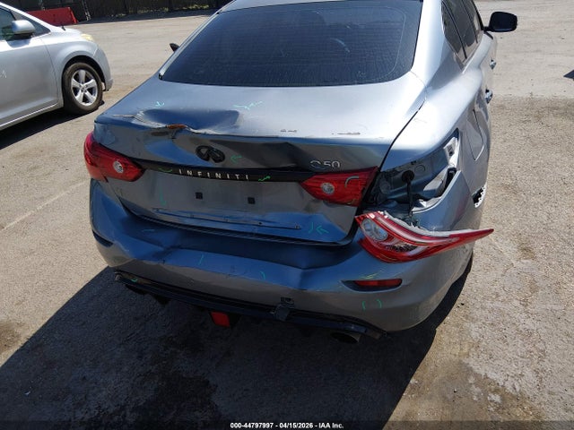 2014 Infiniti Q50 Premium მანქანა იყიდება აუქციონზე, vin: JN1BV7AR7EM690879, აუქციონის ნომერი: 44797997
