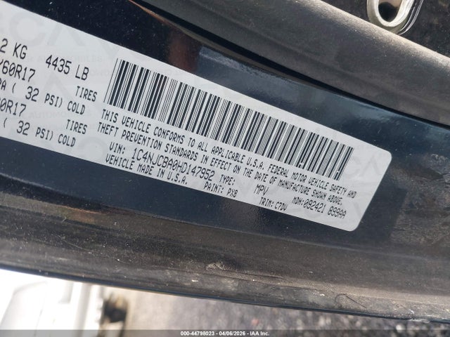 2017 JEEP COMPASS 1C4NJCBA0HD147952 Photo 8