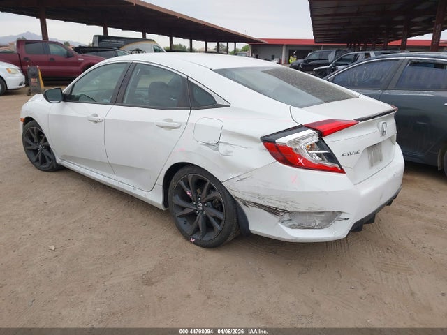 2020 Honda Civic Sport მანქანა იყიდება აუქციონზე, vin: 19XFC2F87LE212366, აუქციონის ნომერი: 44798094