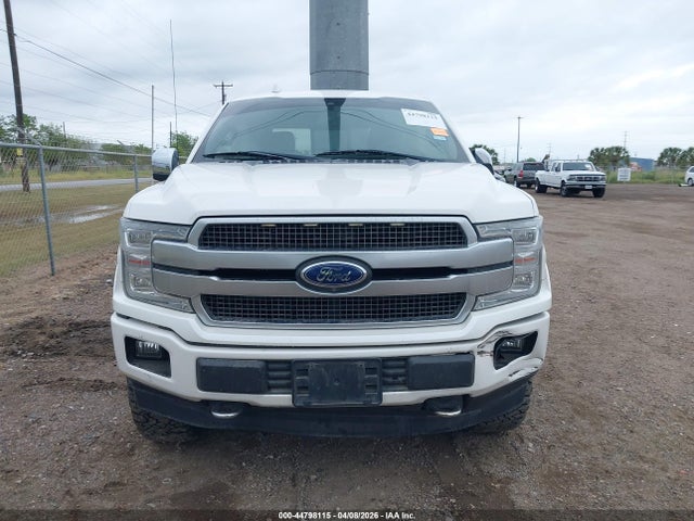 2018 Ford F-150 Platinum მანქანა იყიდება აუქციონზე, vin: 1FTEW1E55JFC42795, აუქციონის ნომერი: 44798115