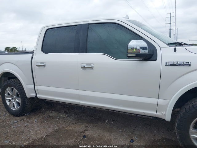 2018 Ford F-150 Platinum მანქანა იყიდება აუქციონზე, vin: 1FTEW1E55JFC42795, აუქციონის ნომერი: 44798115