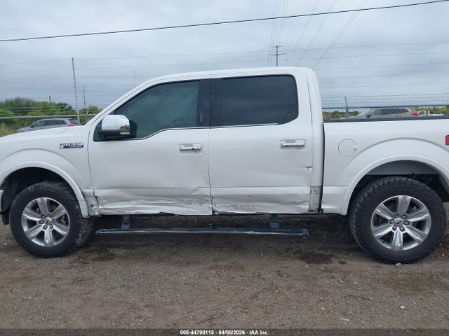 2018 Ford F-150 Platinum მანქანა იყიდება აუქციონზე, vin: 1FTEW1E55JFC42795, აუქციონის ნომერი: 44798115