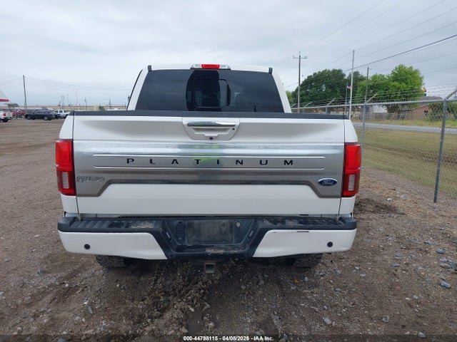 2018 Ford F-150 Platinum მანქანა იყიდება აუქციონზე, vin: 1FTEW1E55JFC42795, აუქციონის ნომერი: 44798115