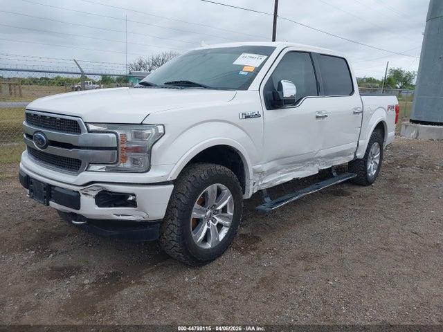 2018 Ford F-150 Platinum მანქანა იყიდება აუქციონზე, vin: 1FTEW1E55JFC42795, აუქციონის ნომერი: 44798115