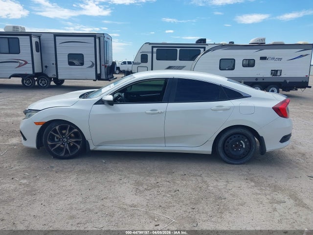 44798197 :رقم المزاد ، 19XFC2F83KE049116 vin ، 2019 Honda Civic Sport مزاد بيع