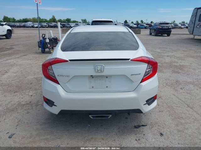 44798197 :رقم المزاد ، 19XFC2F83KE049116 vin ، 2019 Honda Civic Sport مزاد بيع