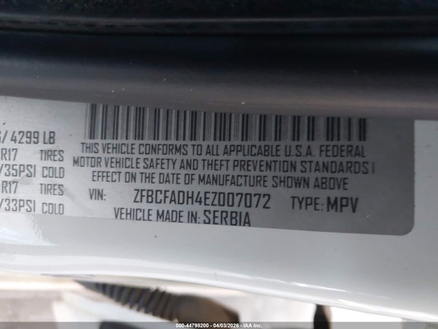 2014 FIAT 500L ZFBCFADH4EZ007072 Photo 8