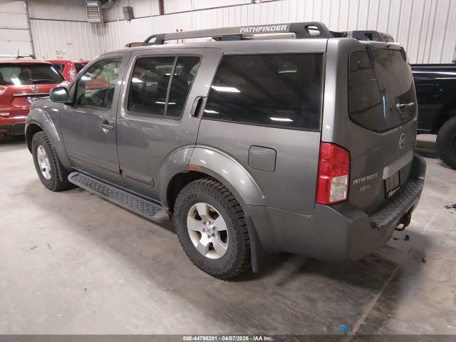 44798201 :رقم المزاد ، 5N1AR18W17C628999 vin ، 2007 Nissan Pathfinder Se مزاد بيع