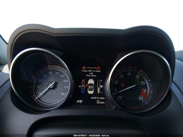 2014 Jaguar F-type S მანქანა იყიდება აუქციონზე, vin: SAJWA6FC6E8K03416, აუქციონის ნომერი: 44798311