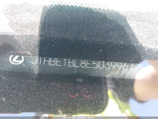 44798392 :رقم المزاد ، JTHBE1BL8E5039967 vin ، 2014 Lexus Gs 350 مزاد بيع