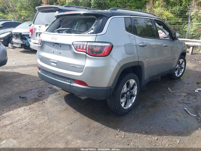44798522 :رقم المزاد ، 3C4NJDCB7JT116596 vin ، 2018 Jeep Compass Limited 4x4 مزاد بيع