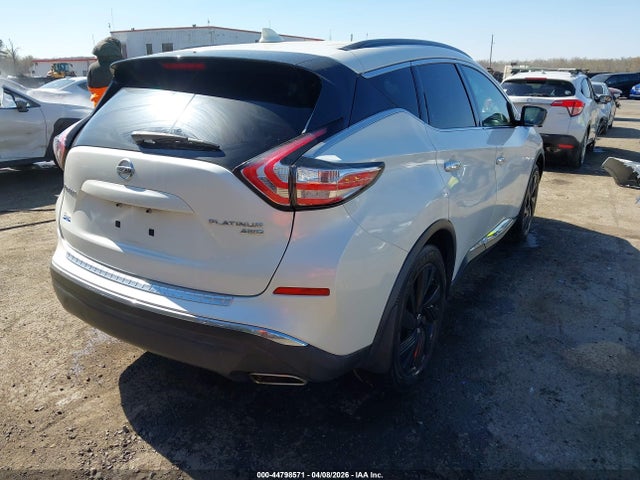 44798571 :رقم المزاد ، 5N1AZ2MH6HN178690 vin ، 2017 Nissan Murano Platinum مزاد بيع