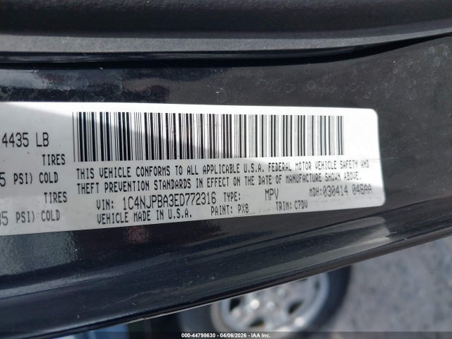 2014 JEEP PATRIOT 1C4NJPBA3ED772316 Photo 8