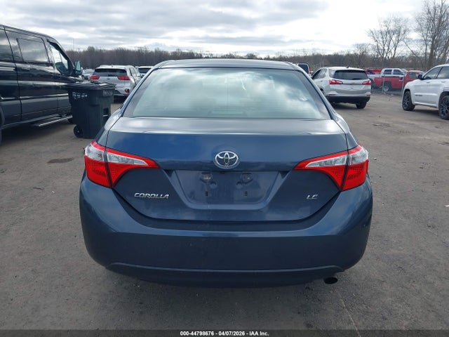 Продажа на аукционе авто 2016 Toyota Corolla Le, vin: 5YFBURHE8GP521033, номер лота: 44798676