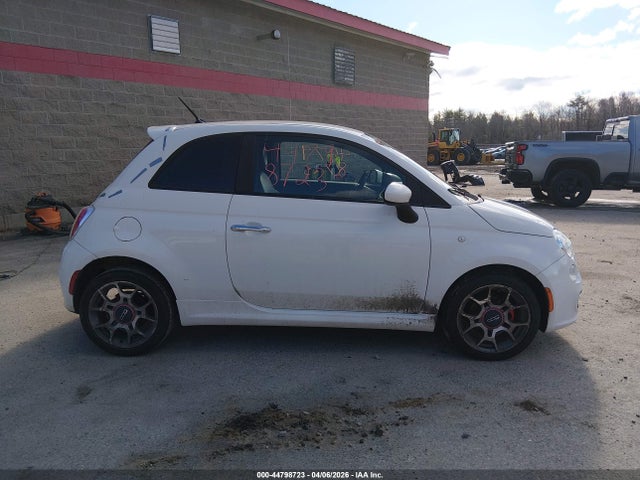 Продажа на аукционе авто 2013 Fiat 500 Sport, vin: 3C3CFFBR9DT604847, номер лота: 44798723