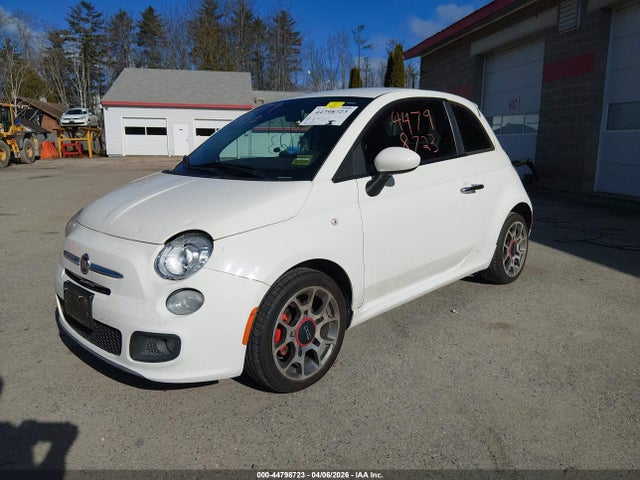 Продажа на аукционе авто 2013 Fiat 500 Sport, vin: 3C3CFFBR9DT604847, номер лота: 44798723