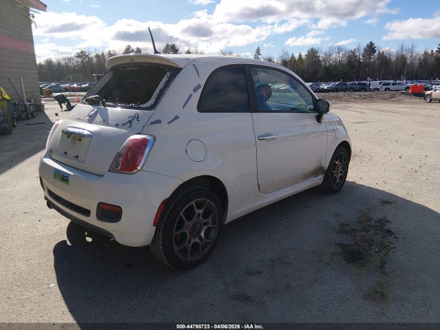 Продажа на аукционе авто 2013 Fiat 500 Sport, vin: 3C3CFFBR9DT604847, номер лота: 44798723