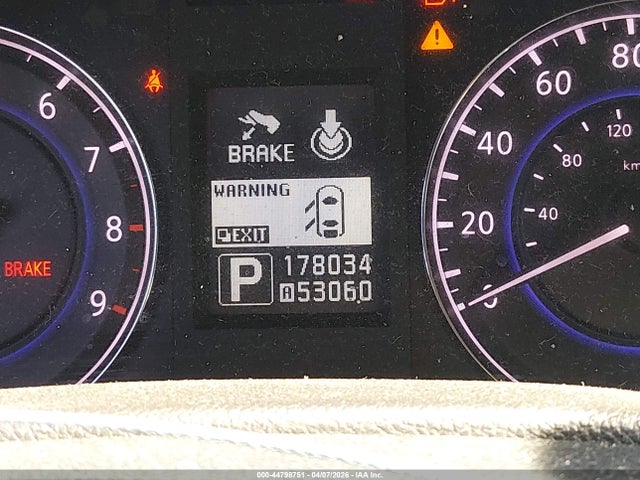 44798751 :رقم المزاد ، JN1CV6APXDM714992 vin ، 2013 Infiniti G37 Journey مزاد بيع
