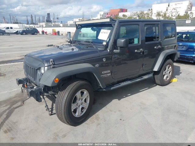 1C4BJWDG4JL807234 Jeep Wrangler Jk Unlimited Sport 4x4