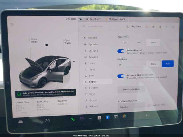 Продажа на аукционе авто 2024 Tesla Model Y Long Range Dual Motor All-wheel Drive, vin: 7SAYGDEE7RA252823, номер лота: 44798827