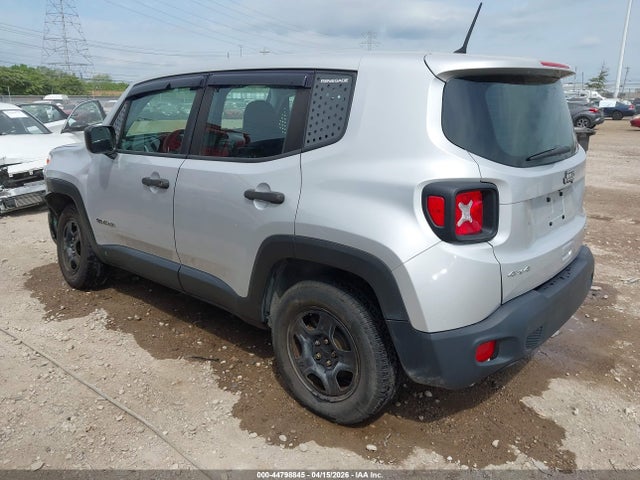 2018 Jeep Renegade Sport 4x4 მანქანა იყიდება აუქციონზე, vin: ZACCJBAB7JPH94402, აუქციონის ნომერი: 44798845