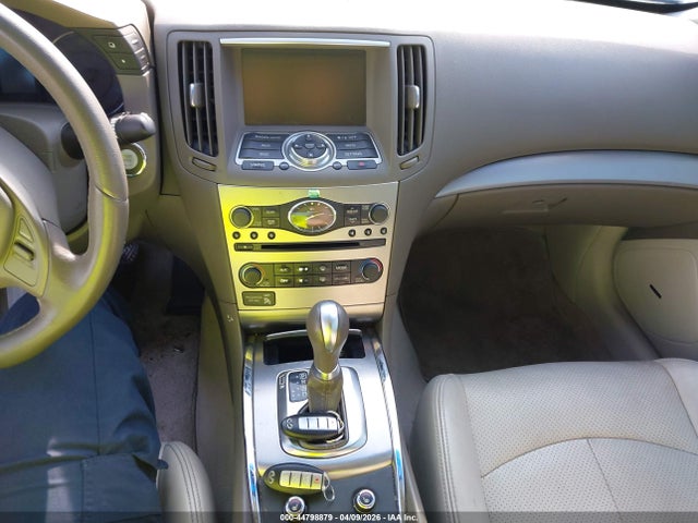 2012 Infiniti G37 Journey მანქანა იყიდება აუქციონზე, vin: JN1CV6AP6CM933124, აუქციონის ნომერი: 44798879
