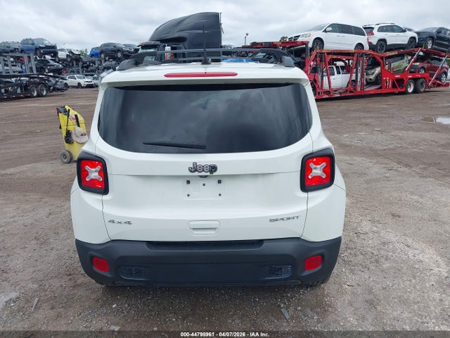 2020 Jeep Renegade Sport 4x4 მანქანა იყიდება აუქციონზე, vin: ZACNJBABXLPL74951, აუქციონის ნომერი: 44798961