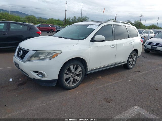 Продаж на аукціоні авто 2014 Nissan Pathfinder Platinum, vin: 5N1AR2MN0EC671696, номер лоту: 44798973