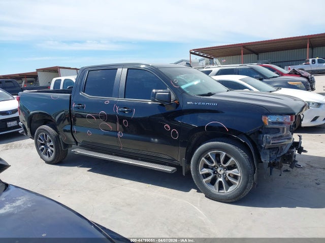 2019 Chevrolet Silverado 1500 Rst მანქანა იყიდება აუქციონზე, vin: 3GCPWDED3KG188253, აუქციონის ნომერი: 44799051