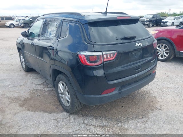 2018 Jeep Compass Sport Fwd მანქანა იყიდება აუქციონზე, vin: 3C4NJCAB0JT411522, აუქციონის ნომერი: 44799055