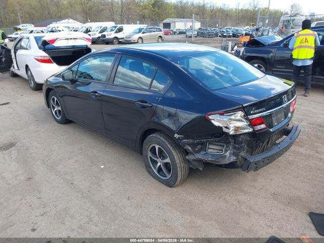 44799084 :رقم المزاد ، 19XFB2F72FE264387 vin ، 2015 Honda Civic Se مزاد بيع