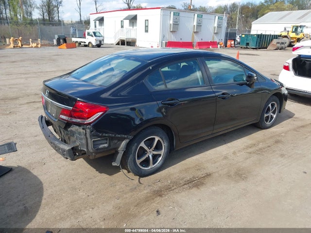 44799084 :رقم المزاد ، 19XFB2F72FE264387 vin ، 2015 Honda Civic Se مزاد بيع