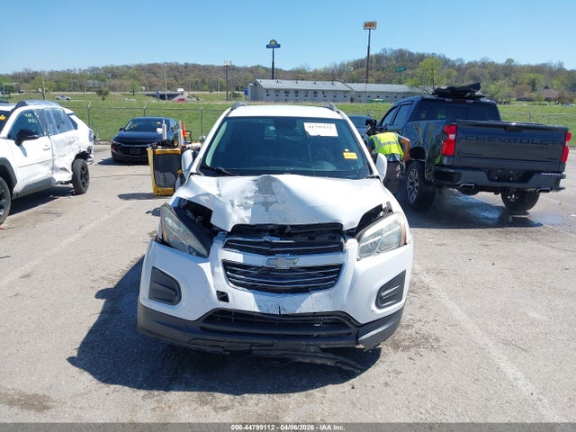 Aukcja sprzedaży 2016 Chevrolet Trax Lt, vin: 3GNCJLSB1GL222738, numer aukcji: 44799112