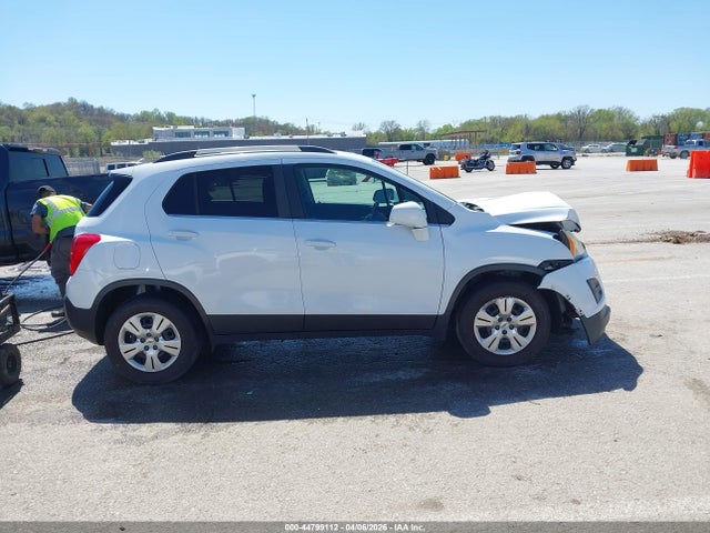 Aukcja sprzedaży 2016 Chevrolet Trax Lt, vin: 3GNCJLSB1GL222738, numer aukcji: 44799112
