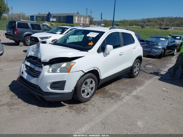 Aukcja sprzedaży 2016 Chevrolet Trax Lt, vin: 3GNCJLSB1GL222738, numer aukcji: 44799112