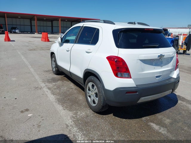 Aukcja sprzedaży 2016 Chevrolet Trax Lt, vin: 3GNCJLSB1GL222738, numer aukcji: 44799112