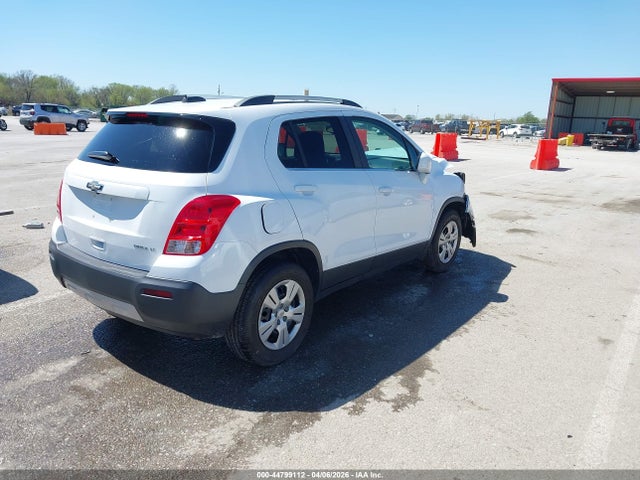 Aukcja sprzedaży 2016 Chevrolet Trax Lt, vin: 3GNCJLSB1GL222738, numer aukcji: 44799112