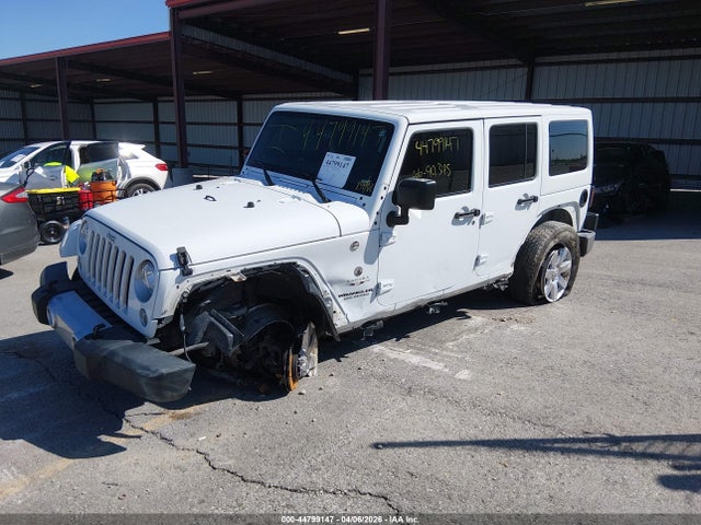 2017 Jeep Wrangler Unlimited Sahara 4x4 მანქანა იყიდება აუქციონზე, vin: 1C4BJWEG6HL590231, აუქციონის ნომერი: 44799147
