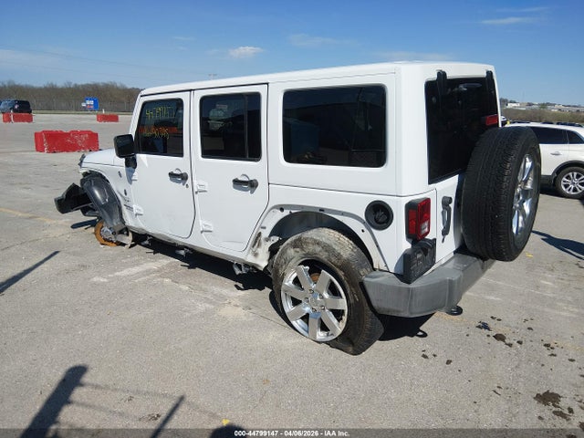 2017 Jeep Wrangler Unlimited Sahara 4x4 მანქანა იყიდება აუქციონზე, vin: 1C4BJWEG6HL590231, აუქციონის ნომერი: 44799147