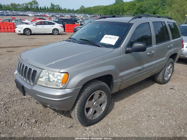 2002 Jeep Grand Cherokee Overland მანქანა იყიდება აუქციონზე, vin: 1J8GW68JX2C152147, აუქციონის ნომერი: 44799223