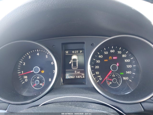 44799234 :رقم المزاد ، 3VWPX7AJ8BM606153 vin ، 2011 Volkswagen Jetta Sportwagen 2.5l S/2.5l Se مزاد بيع