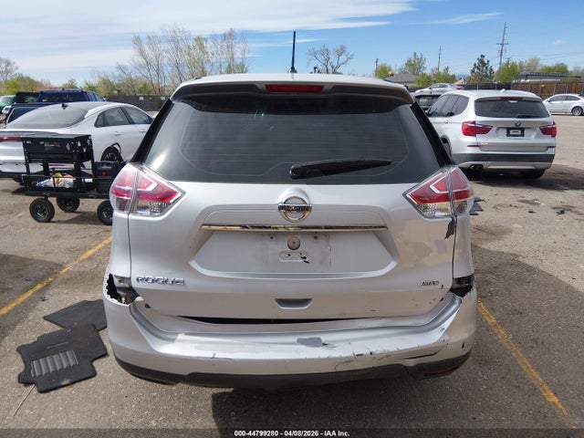 2016 Nissan Rogue S/sl/sv მანქანა იყიდება აუქციონზე, vin: 5N1AT2MV2GC763784, აუქციონის ნომერი: 44799280