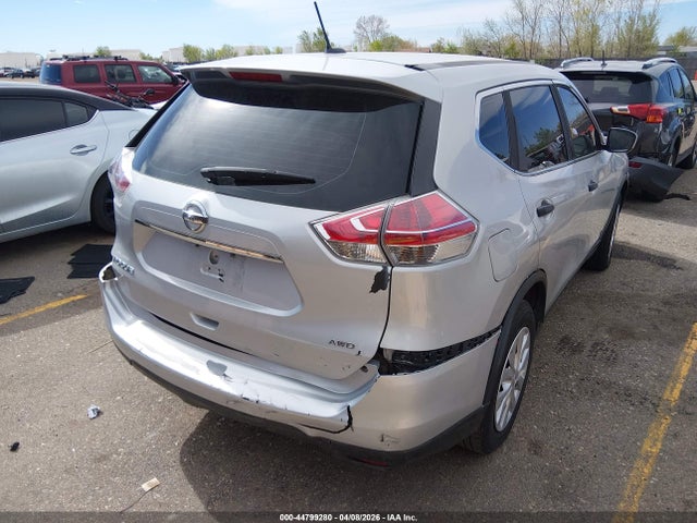2016 Nissan Rogue S/sl/sv მანქანა იყიდება აუქციონზე, vin: 5N1AT2MV2GC763784, აუქციონის ნომერი: 44799280