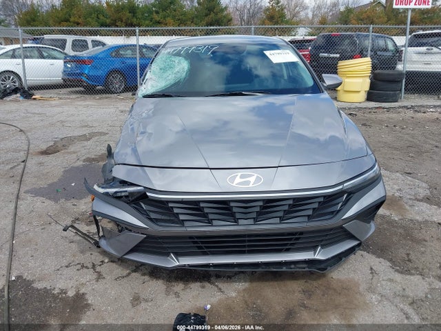 44799319 :رقم المزاد ، KMHLM4DJ9SU164995 vin ، 2025 Hyundai Elantra Hybrid Blue مزاد بيع