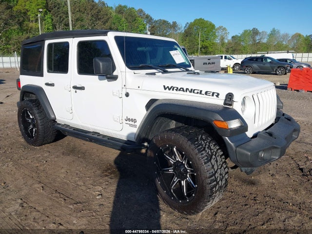 Auction sale of the 2020 Jeep Wrangler Unlimited Sport S 4x4, vin: 1C4HJXDN4LW154937, lot number: 44799334