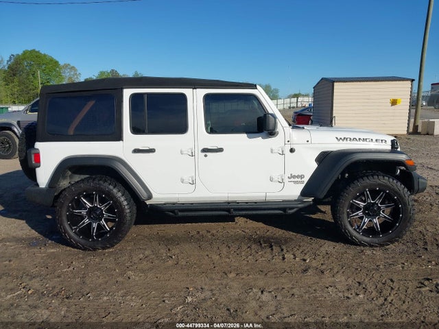 44799334 :رقم المزاد ، 1C4HJXDN4LW154937 vin ، 2020 Jeep Wrangler Unlimited Sport S 4x4 مزاد بيع