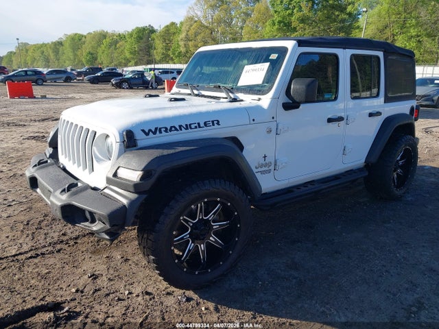 44799334 :رقم المزاد ، 1C4HJXDN4LW154937 vin ، 2020 Jeep Wrangler Unlimited Sport S 4x4 مزاد بيع