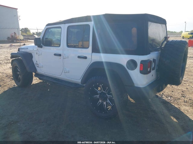 44799334 :رقم المزاد ، 1C4HJXDN4LW154937 vin ، 2020 Jeep Wrangler Unlimited Sport S 4x4 مزاد بيع