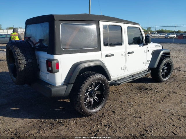 44799334 :رقم المزاد ، 1C4HJXDN4LW154937 vin ، 2020 Jeep Wrangler Unlimited Sport S 4x4 مزاد بيع